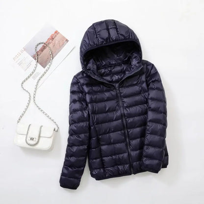 Piumino con Cappuccio da Donna