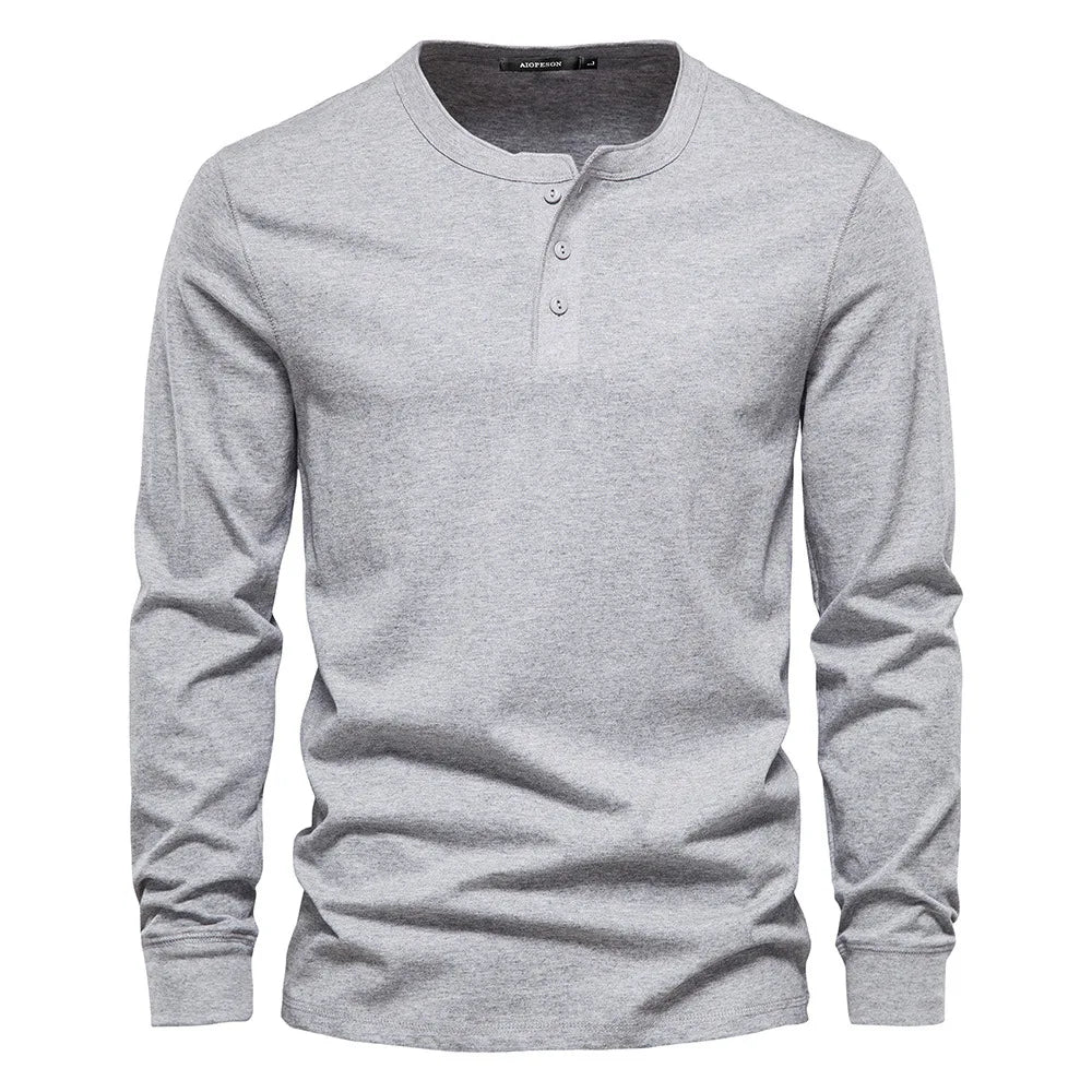 T-Shirt a Maniche Lunghe da Uomo