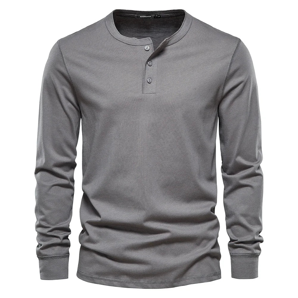 T-Shirt a Maniche Lunghe da Uomo