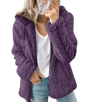 Liv – felpa con cappuccio calda in peluche