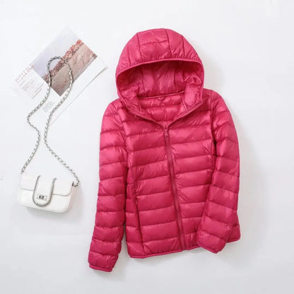 Piumino con Cappuccio da Donna