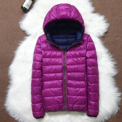 Piumino con Cappuccio da Donna