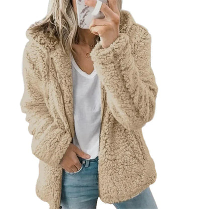 Liv – felpa con cappuccio calda in peluche