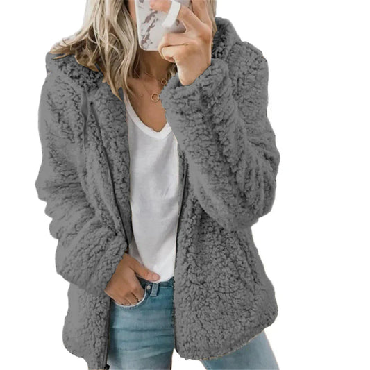 Liv – felpa con cappuccio calda in peluche