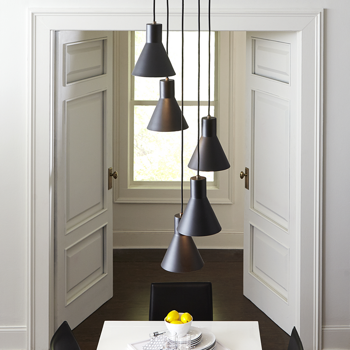 Lampada a Sospensione Vintage a Grappolo con Filamento