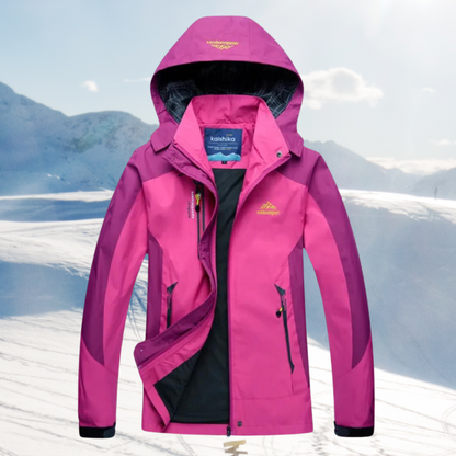 Giacca outdoor antivento e impermeabile da donna