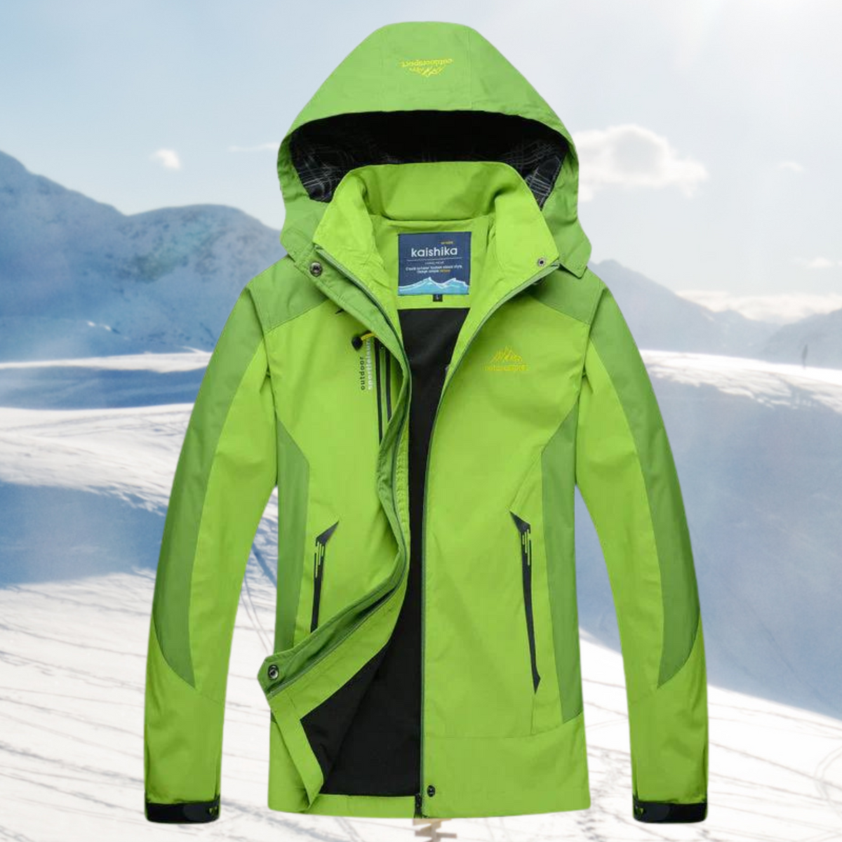 Giacca outdoor antivento e impermeabile da donna