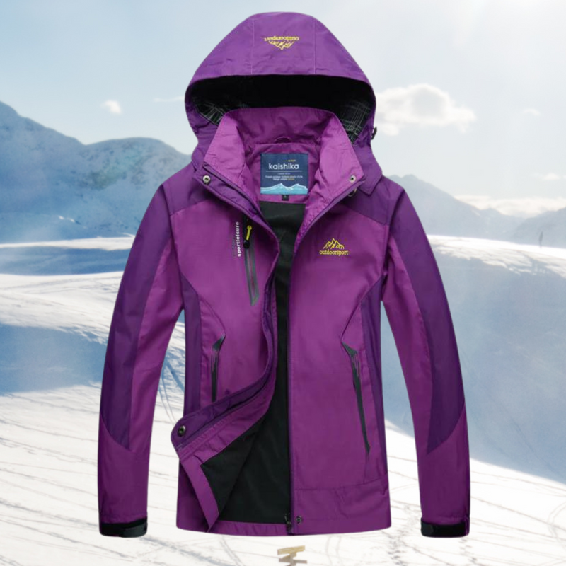 Giacca outdoor antivento e impermeabile da donna