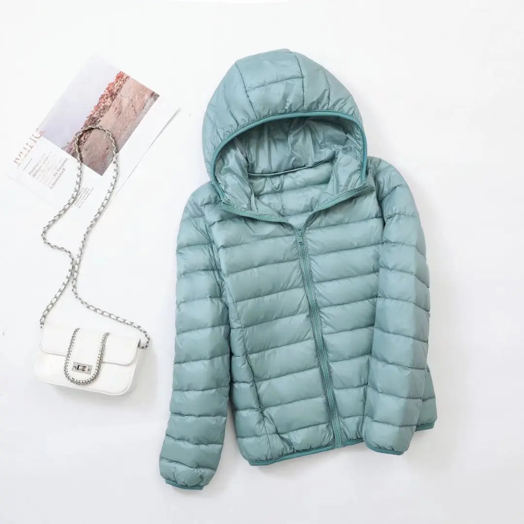 Piumino con Cappuccio da Donna