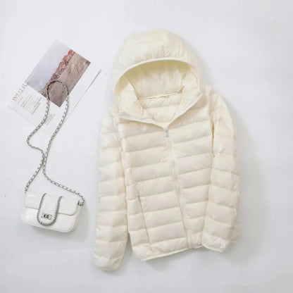 Piumino con Cappuccio da Donna