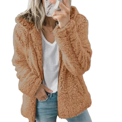 Liv – felpa con cappuccio calda in peluche