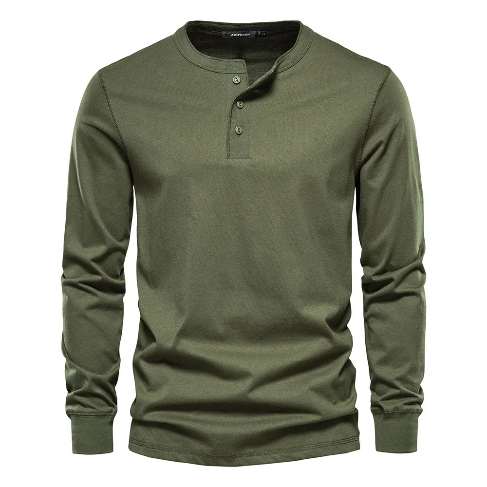 T-Shirt a Maniche Lunghe da Uomo