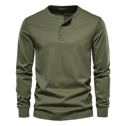 T-Shirt a Maniche Lunghe da Uomo