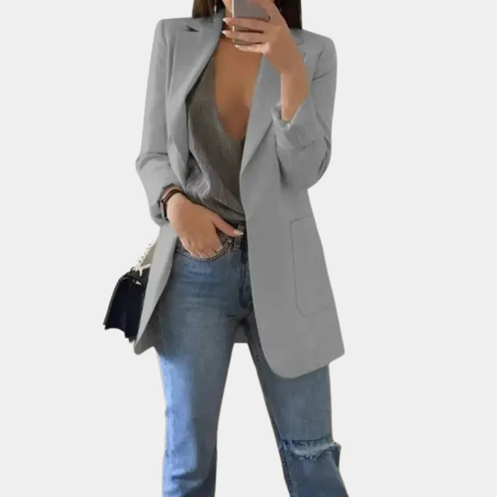 Nova – blazer lungo slim fit da donna