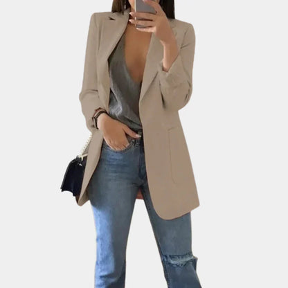 Nova – blazer lungo slim fit da donna