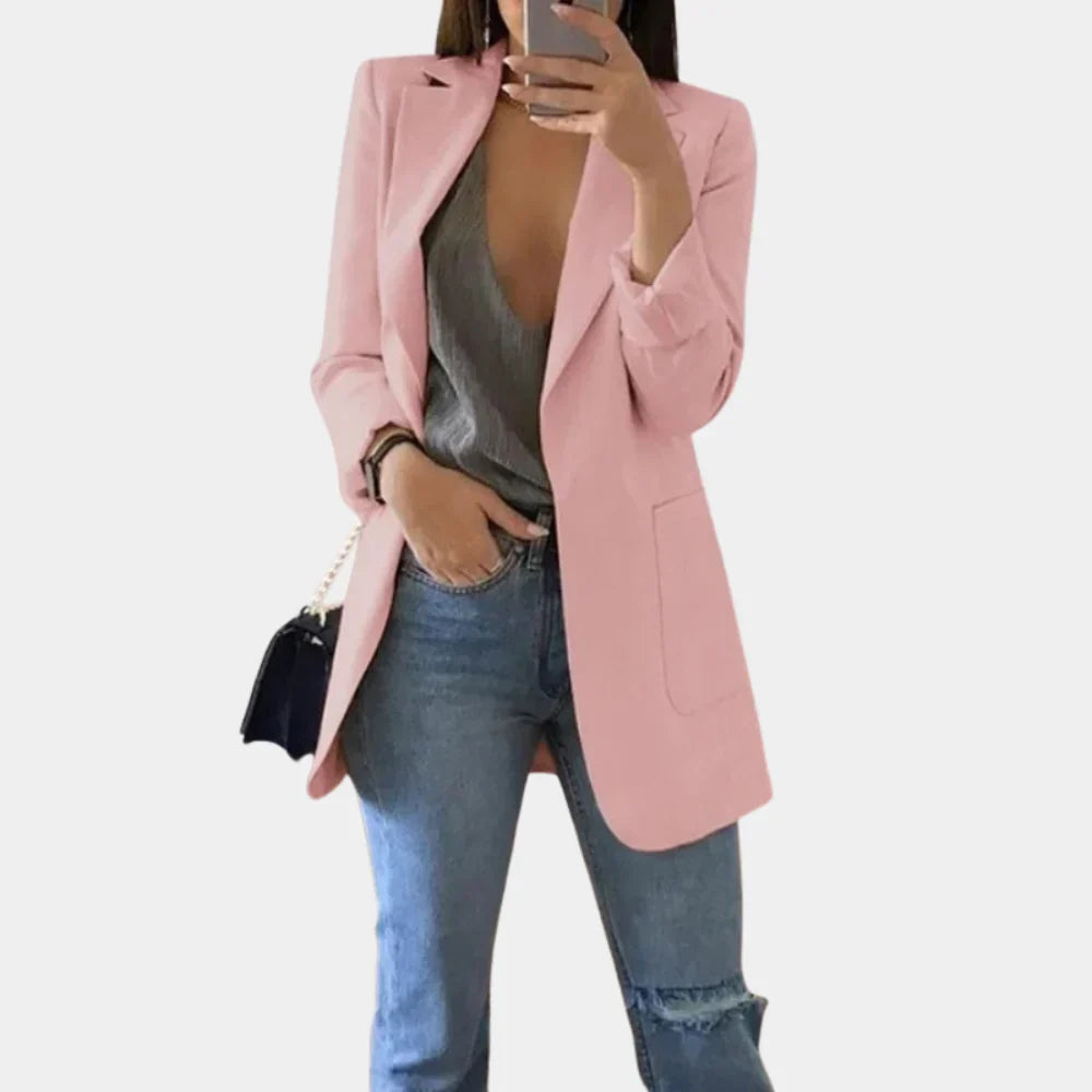 Nova – blazer lungo slim fit da donna