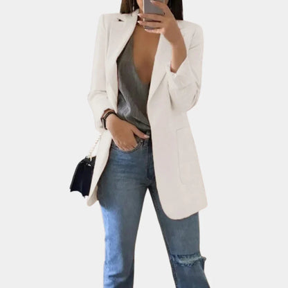 Nova – blazer lungo slim fit da donna