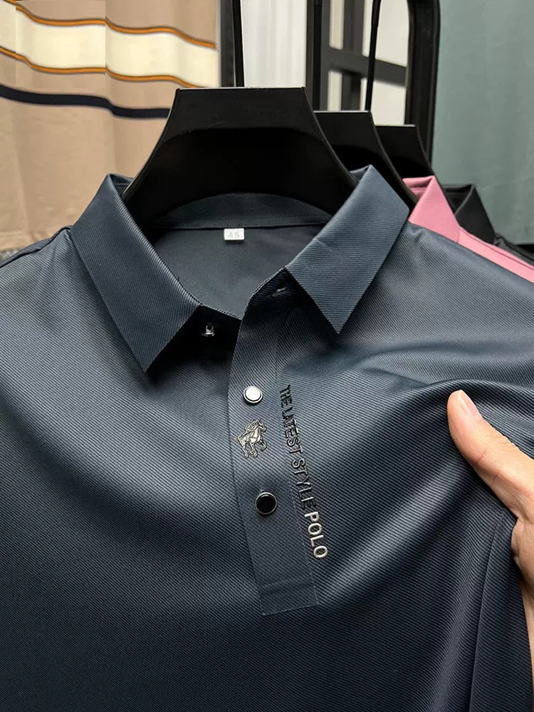 Polo di Lusso in Ice Silk per Uomo