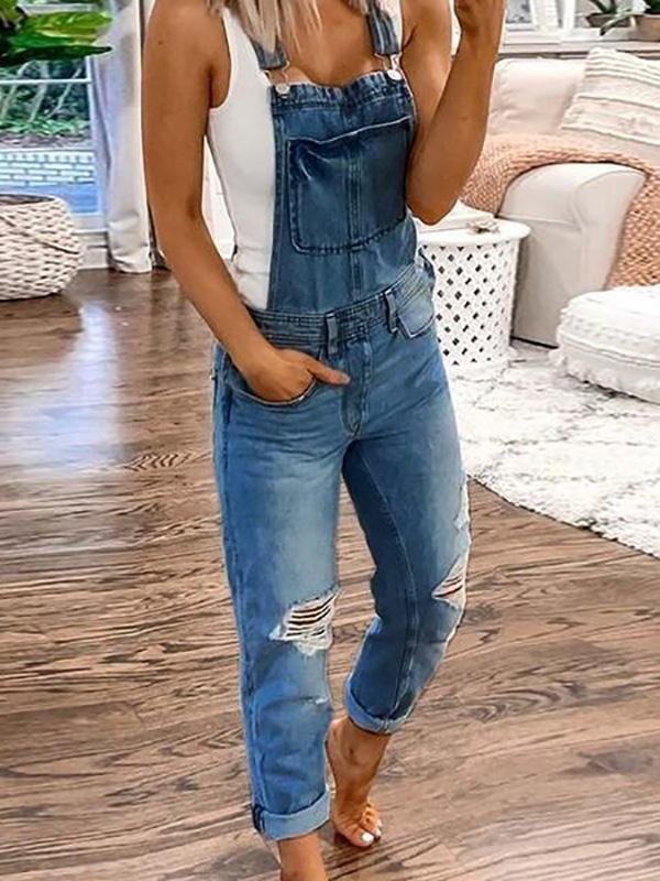 UrbanChic – tuta intera in denim da donna