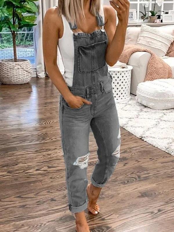 UrbanChic – tuta intera in denim da donna