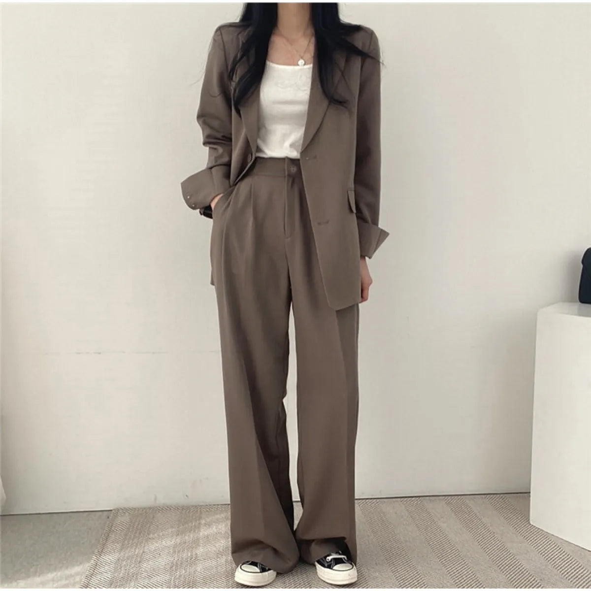 Completo Blazer Due Pezzi da Donna