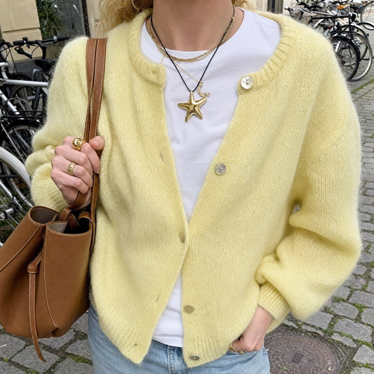 Maglione Blazer con Chiusura a Bottoni