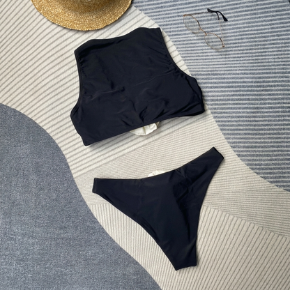 Bikini con Motivo a Rose