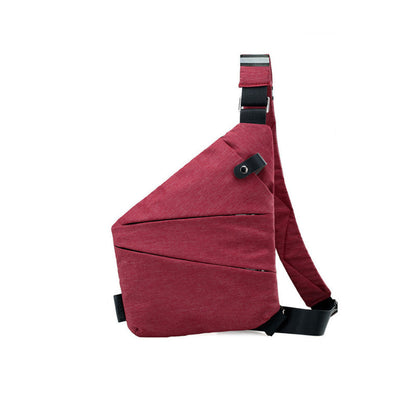 Borsa a Tracolla Unisex Antifurto con Piu Tasche