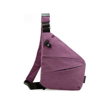 Borsa a Tracolla Unisex Antifurto con Piu Tasche