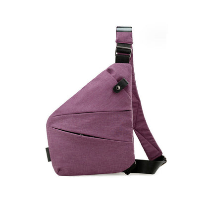 Borsa a Tracolla Unisex Antifurto con Piu Tasche