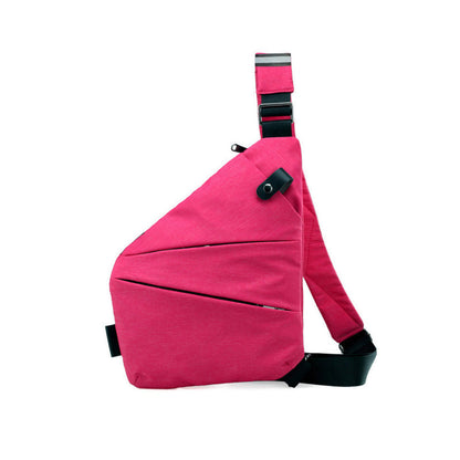 Borsa a Tracolla Unisex Antifurto con Piu Tasche