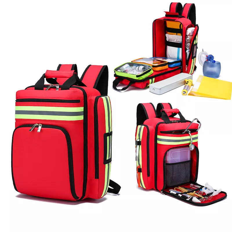 Zaino Capiente per Kit di Primo Soccorso e Outdoor