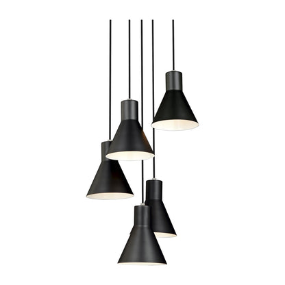 Lampada a Sospensione Vintage a Grappolo con Filamento