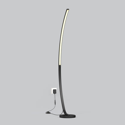 Lampada da Terra ad Arco con Base in Marmo
