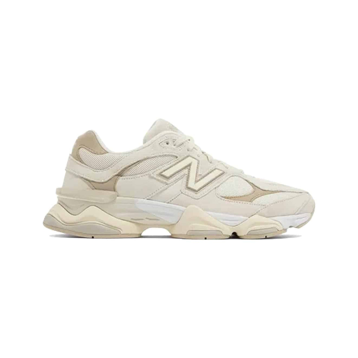 New Balance 9060 Scarpe Uomo Beige Sabbia in Pelle Scamosciata Retro