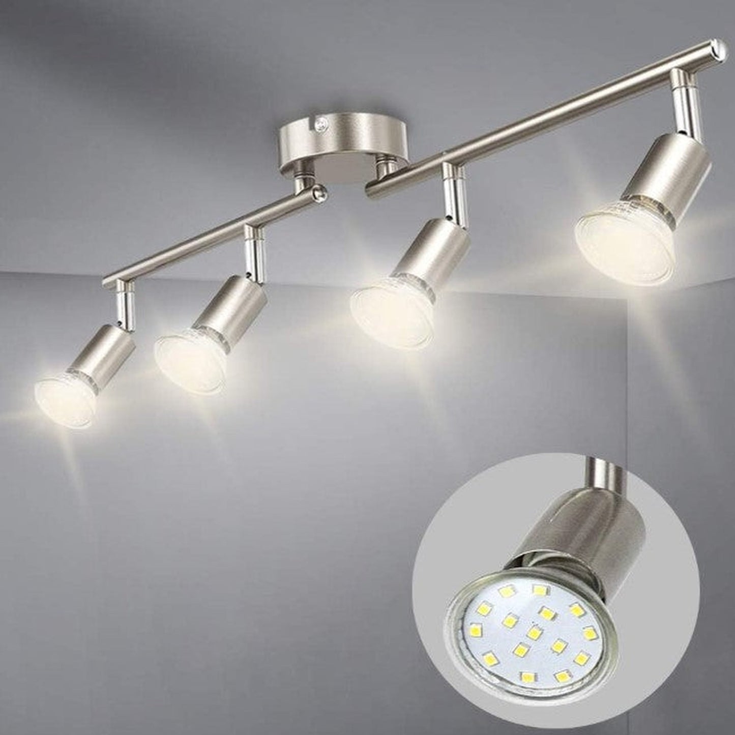 Sistema di Illuminazione a Binario con Faretti