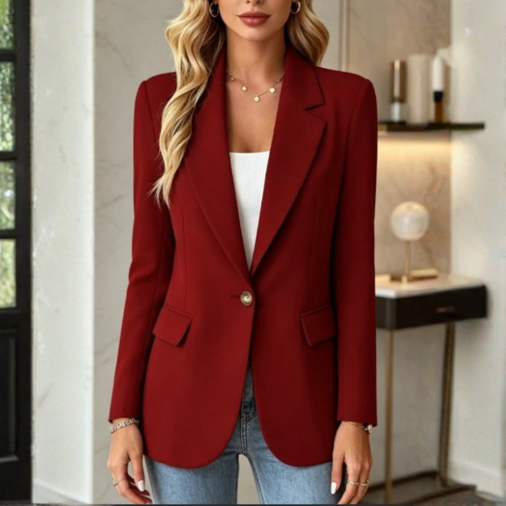 Blazer Lungo con Revers