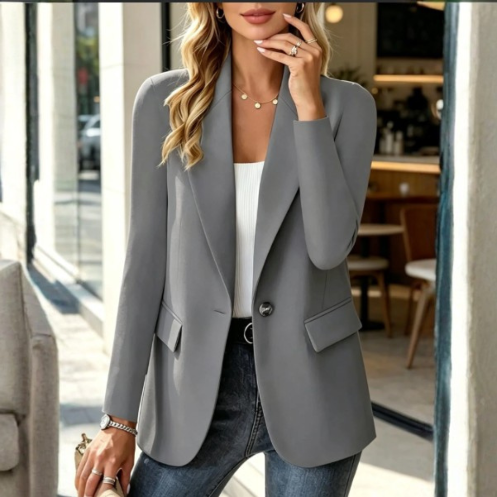 Blazer Lungo con Revers